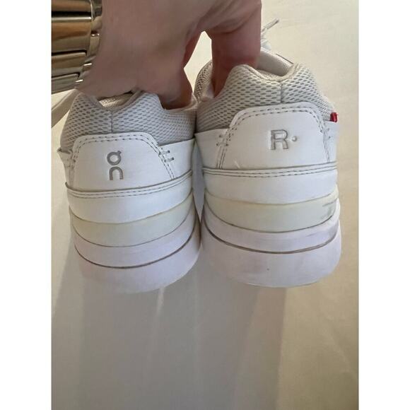 On Cloud -The Rodger advantage all white Mens size 9.5 - Picture 8 of 9